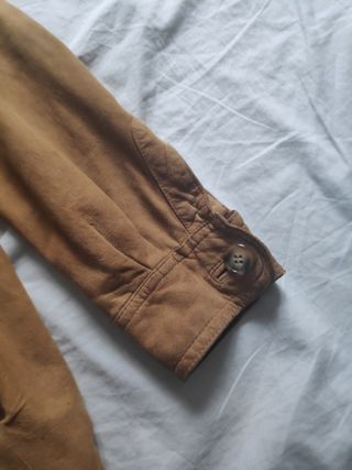 CHAQUETA VINTAGE DE ANTE AUTÉNTICO