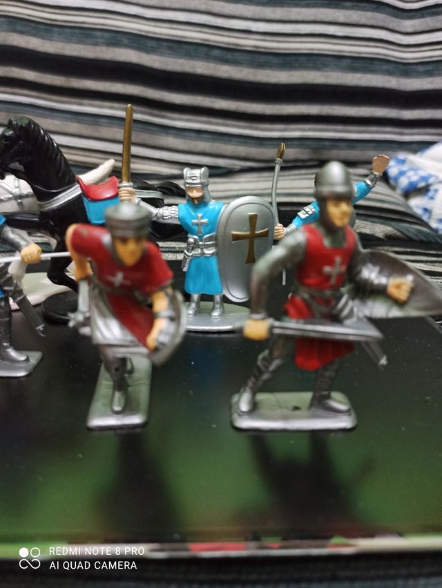 Lote Soldados de mediaval.