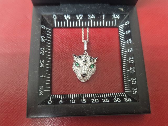 COLGANTE EN PLATA DE LEY PANTERA