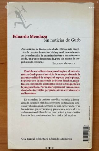 Libro: Sin noticias de Gurb