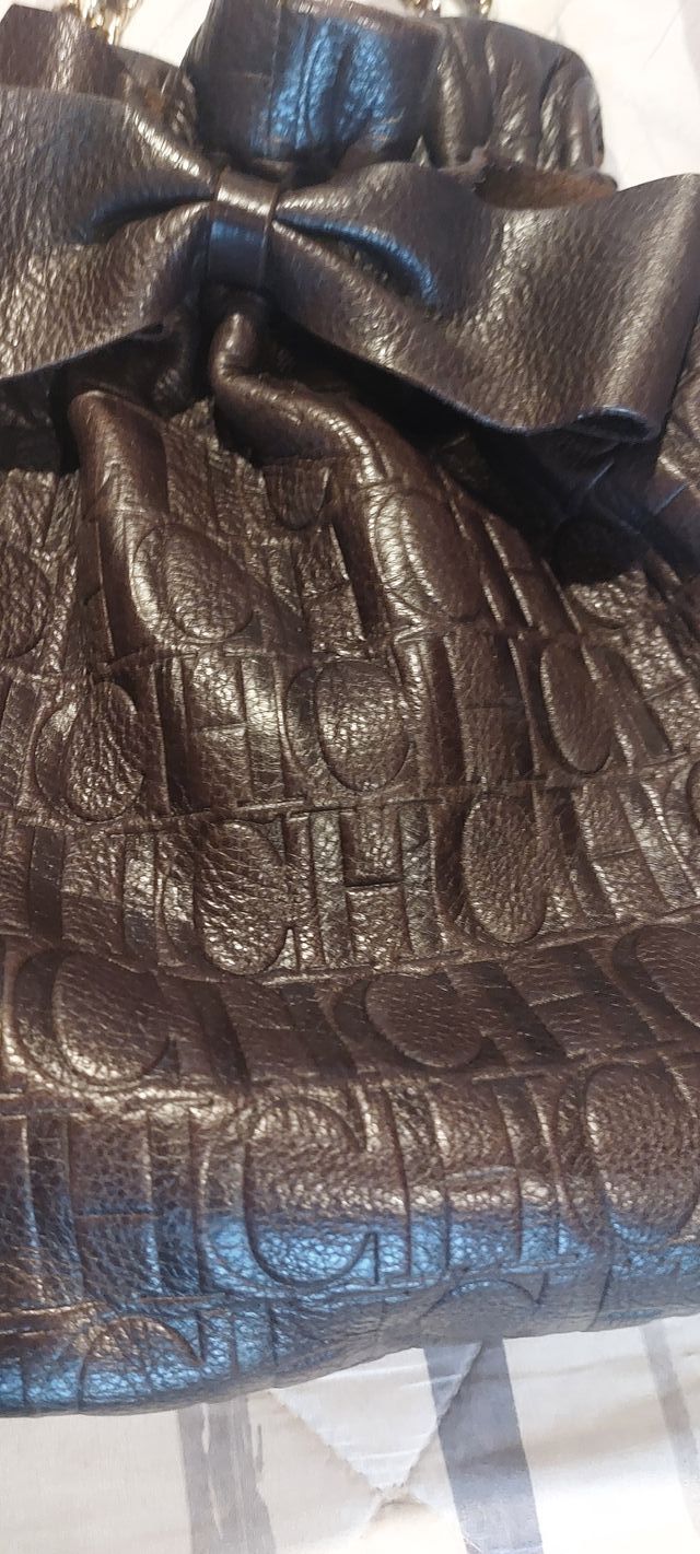 Bolso piel Carolina Herrera