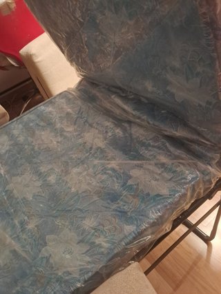 SOFA CAMA BLANCO 150X100X95 COMO NUEVO