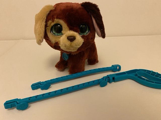 Perrito de peluche con sonidos