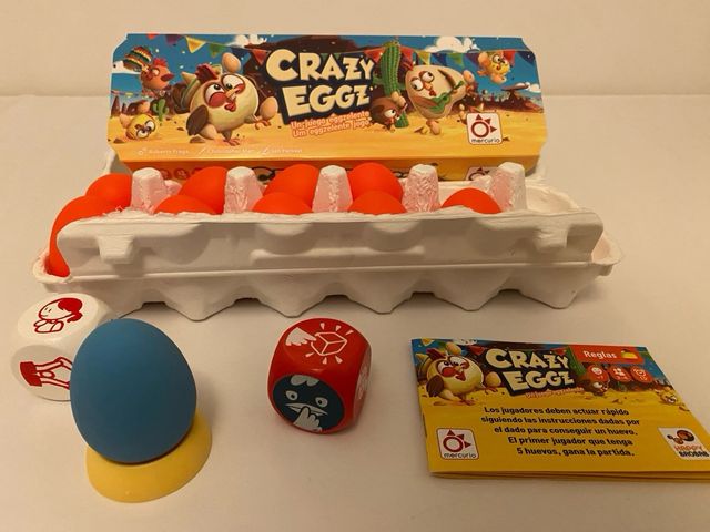 Juego de mesa Crazy eggz