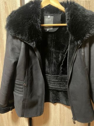 Chaqueta pelo antelina SALSA 