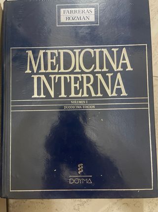 Medicina interna Volumen I Farreras Rozman