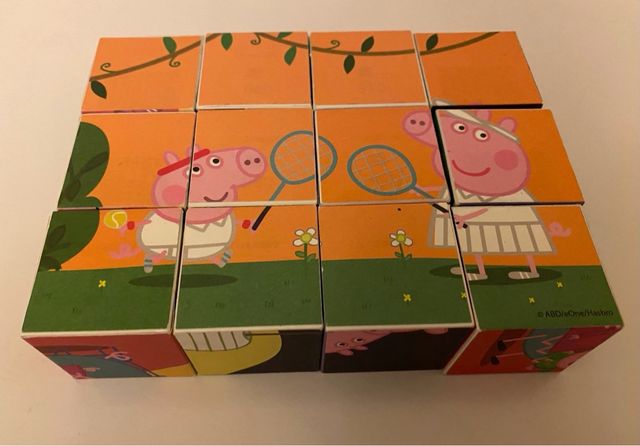 Juego puzzle Peppa pig
