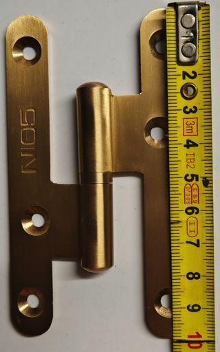 Pernio/visagra para puerta, N5305/100 izq. Y dcho