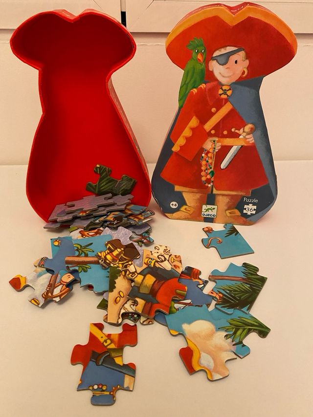 Puzzle 36 piezas pirata