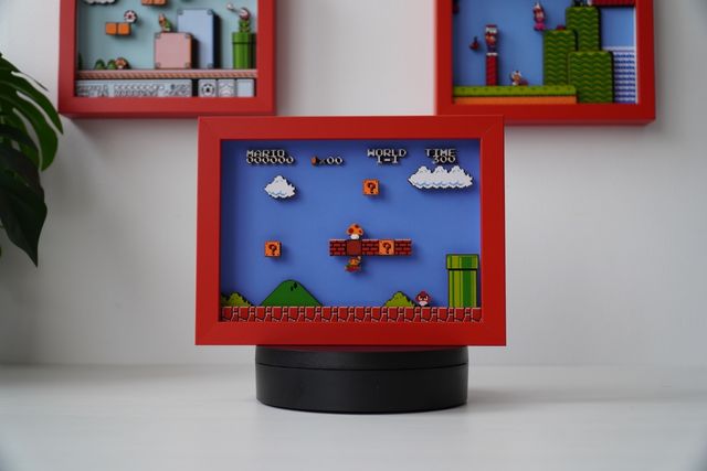 Shadowbox Mario Bros