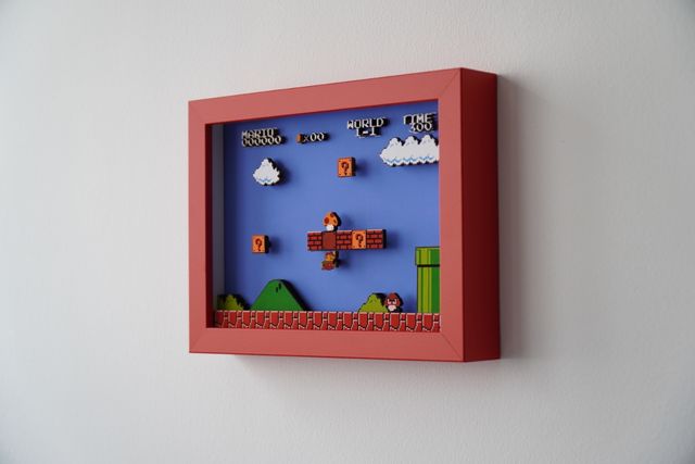 Shadowbox Mario Bros