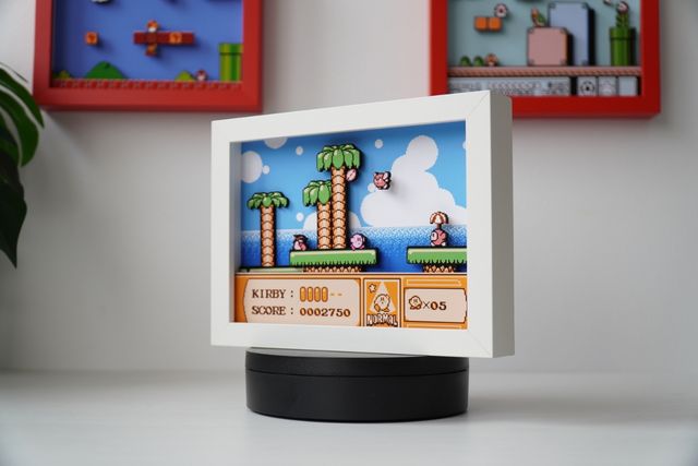 Shadowbox Kirby NES