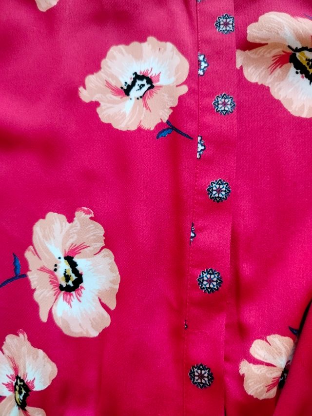 Vestido estampado mujer.