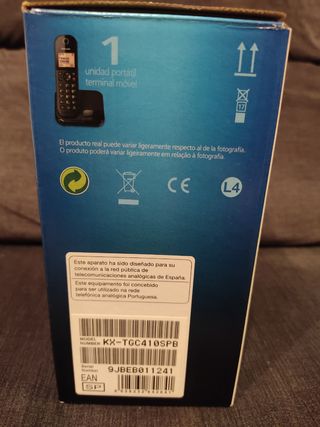 Teléfono inalámbrico PANASONIC (nuevo)