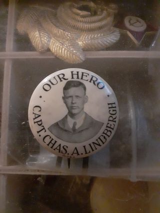 OFERTA¡ORIGINAL CHARLES LINDBERGH 1927(CON BAND