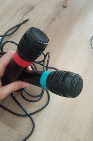 Micrófonos Singstar. Micrófonos para PlayStation