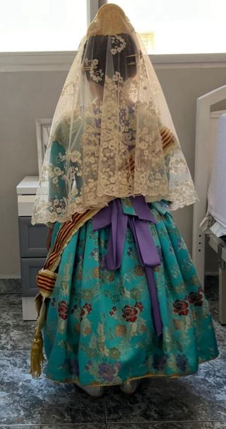 Traje de fallera de 2 a 6 años