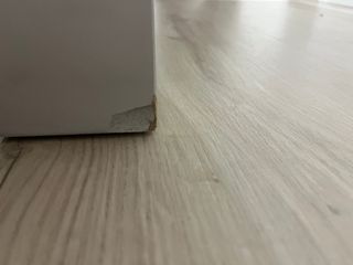 Mesa comedor roble/beige con extensiones