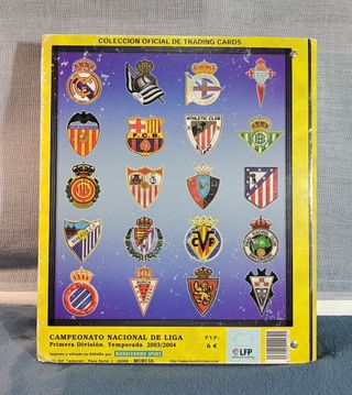 ⚽ Las Fichas de la Liga 2004 (Mundicromo)