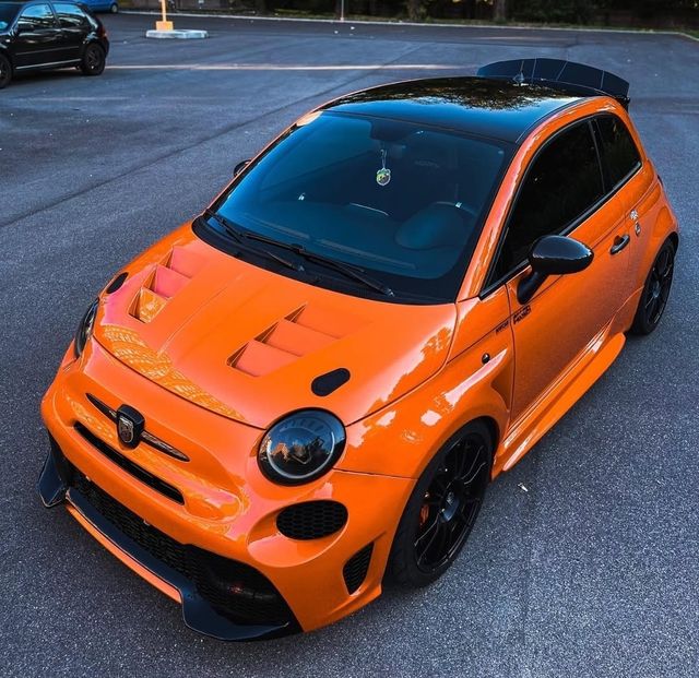 Abarth Capó Performance Fibra Doble Salida