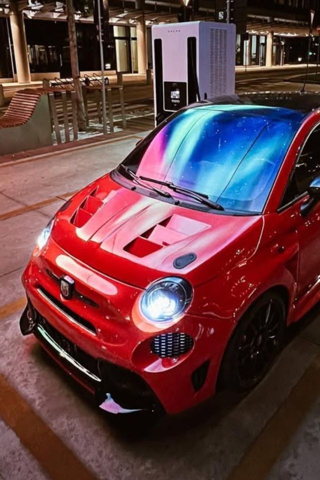 Abarth Capó Performance Fibra Doble Salida