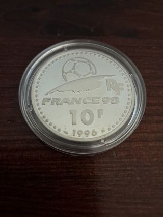 Moneta 10 Franchi Argento