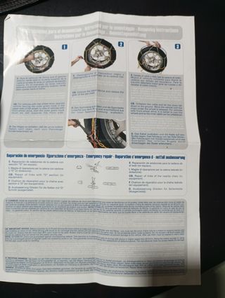 Cadenas de nieve aro flexible Interruta