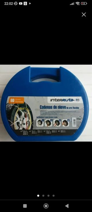 Cadenas de nieve aro flexible Interruta