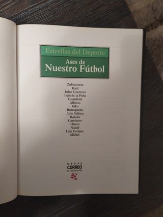 Libro Ases de nuestro futbol