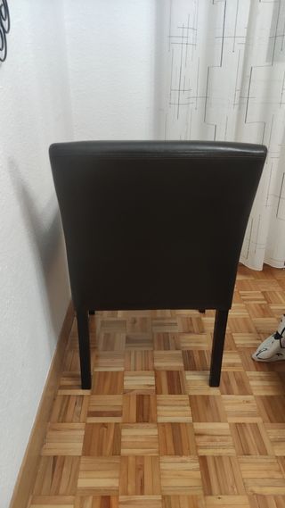 Un sillon butaca piel