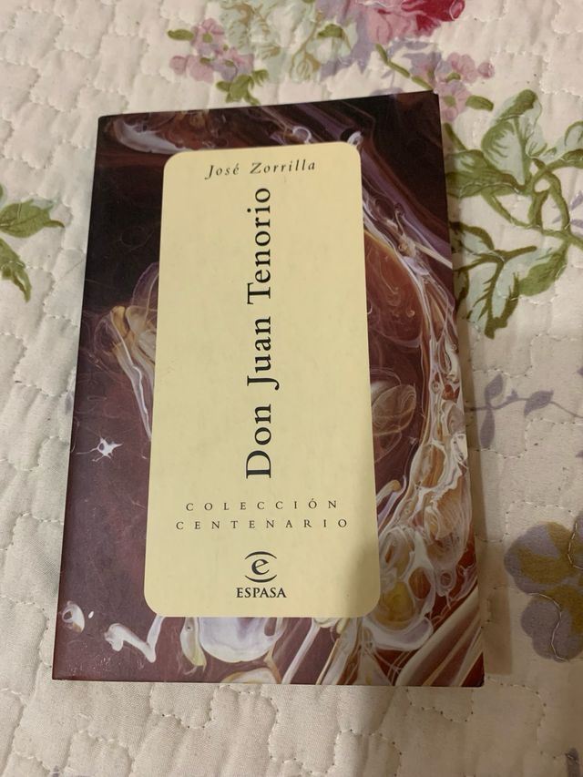 Libro Don Juan Tenorio