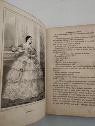 ☑️La dama de las camelias (1861) Cuarta edición