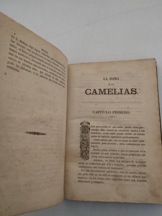 ☑️La dama de las camelias (1861) Cuarta edición