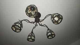 Lampara Tiffany de techo