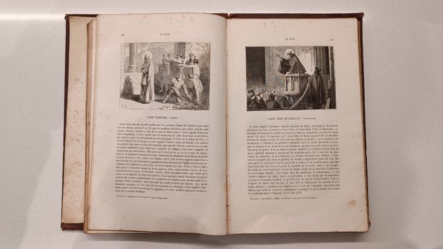 Vies Des Saints .libro religioso antiguo