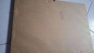 quadro con pergamena