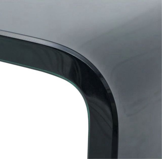 Soporte TV/Monitor cristal negro