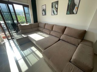 REBAJADO Sofá con doble chaise longue