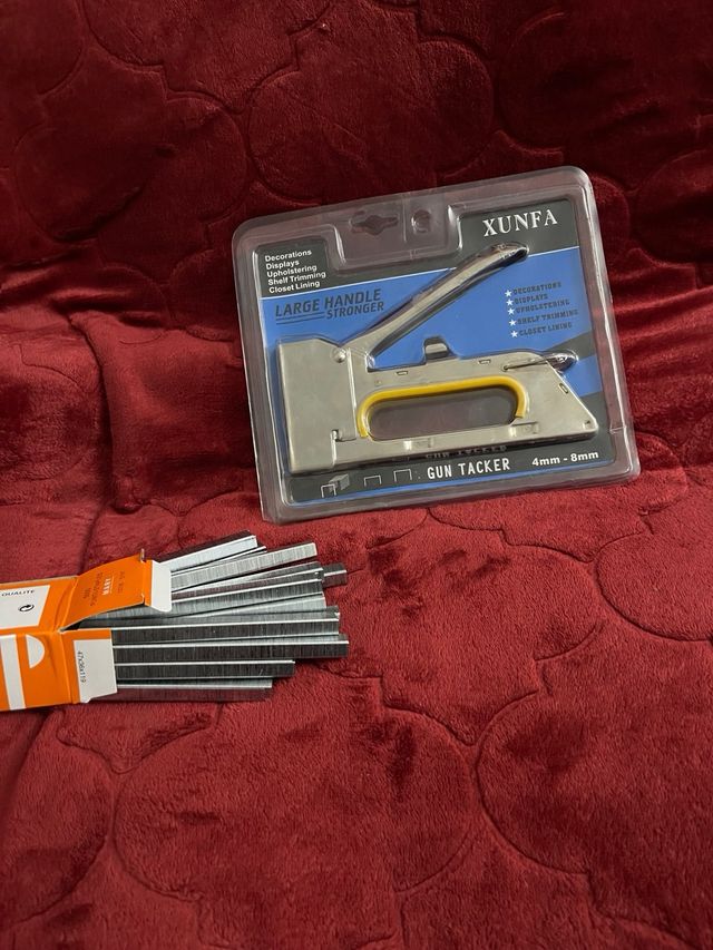 pistola de agrafamento para madeira com 5000 grampos