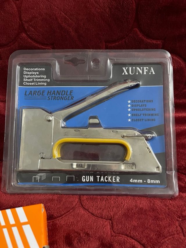 pistola de agrafamento para madeira com 5000 grampos