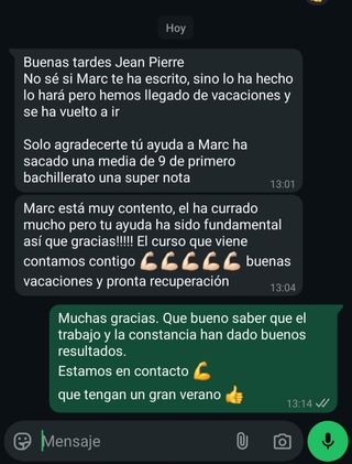 clases de matemáticas