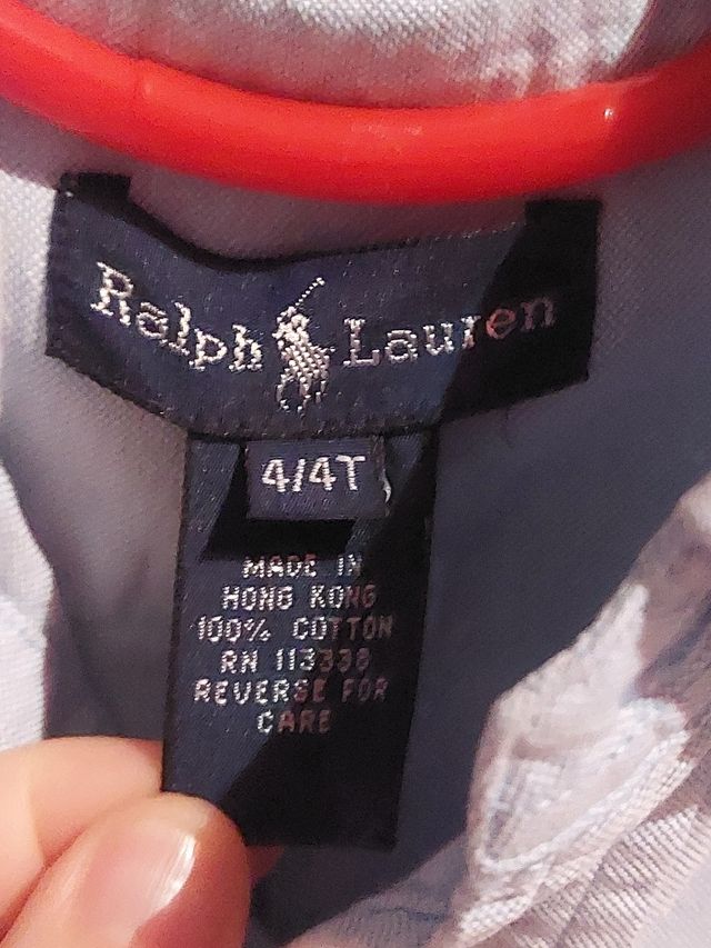 CAMISA RALPH LAUREN NIÑO