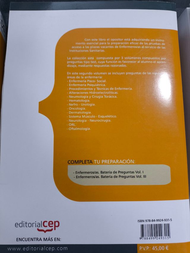 Batería Preguntas Enfermería I, II y III