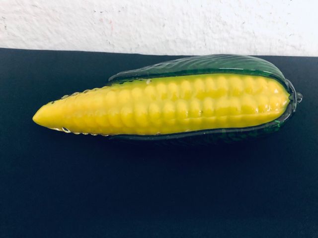 cristal de murano mazorca de maiz Vintage