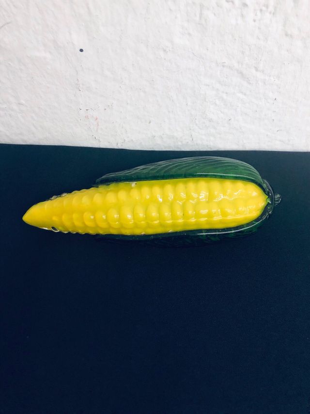 cristal de murano mazorca de maiz Vintage