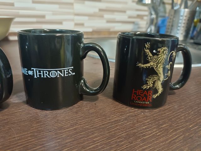 Tazas juego de tronos