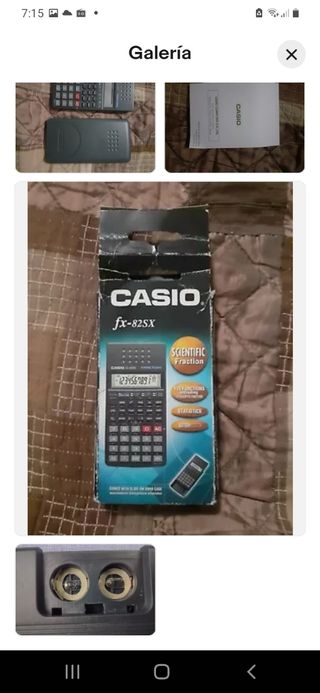 Casio calculadora científica FX82sx