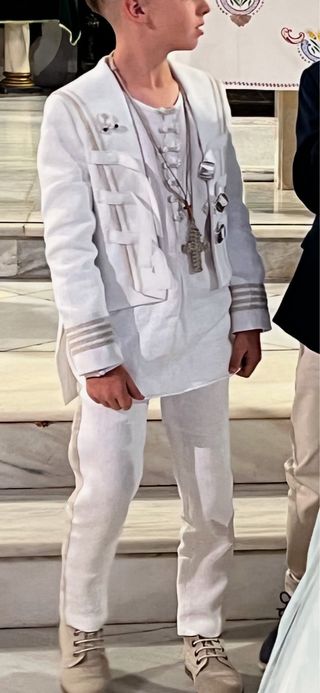 Traje de comunion niño