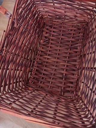 Cesta mimbre 
