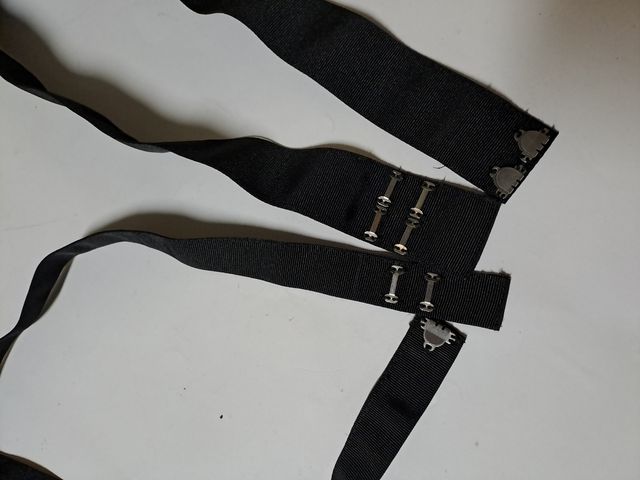 Ajustadores de cintura para Corsé Negro